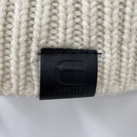 G-Star Cream Knit Turtleneck Sweater | Women’s Size M - Picture 5 of 9